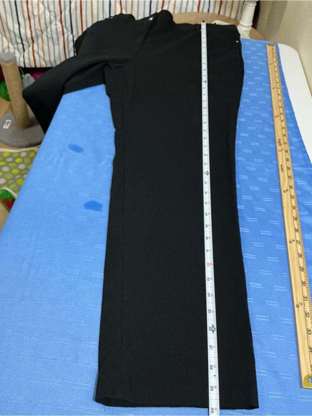 Scarlett Black Ankle-Length Straight Pants - Picture 6 of 6